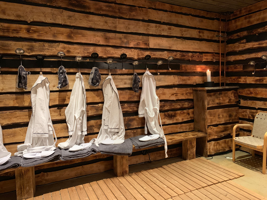 Sauna in Finland from Kourtney Kardashian&#8217;s trip