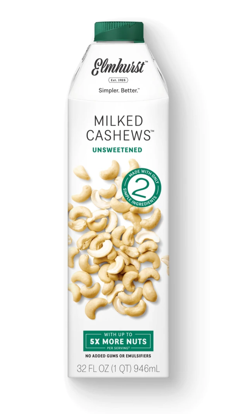 Elmhurst Unsweetened Milked Cashews