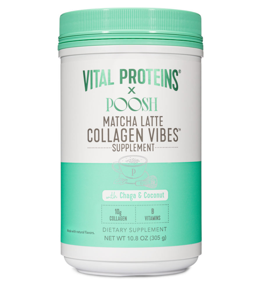 Vital Proteins x Poosh Matcha Latte Collagen Vibes ($34)