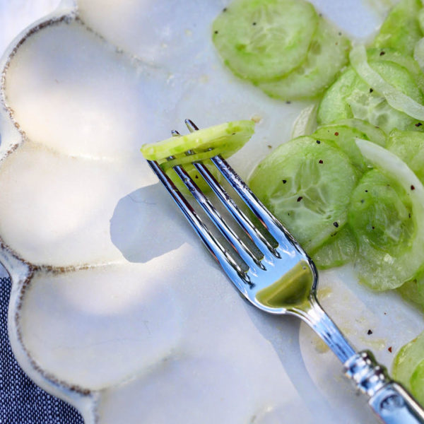 Goes to article The Easiest Cucumber Salad for Summer