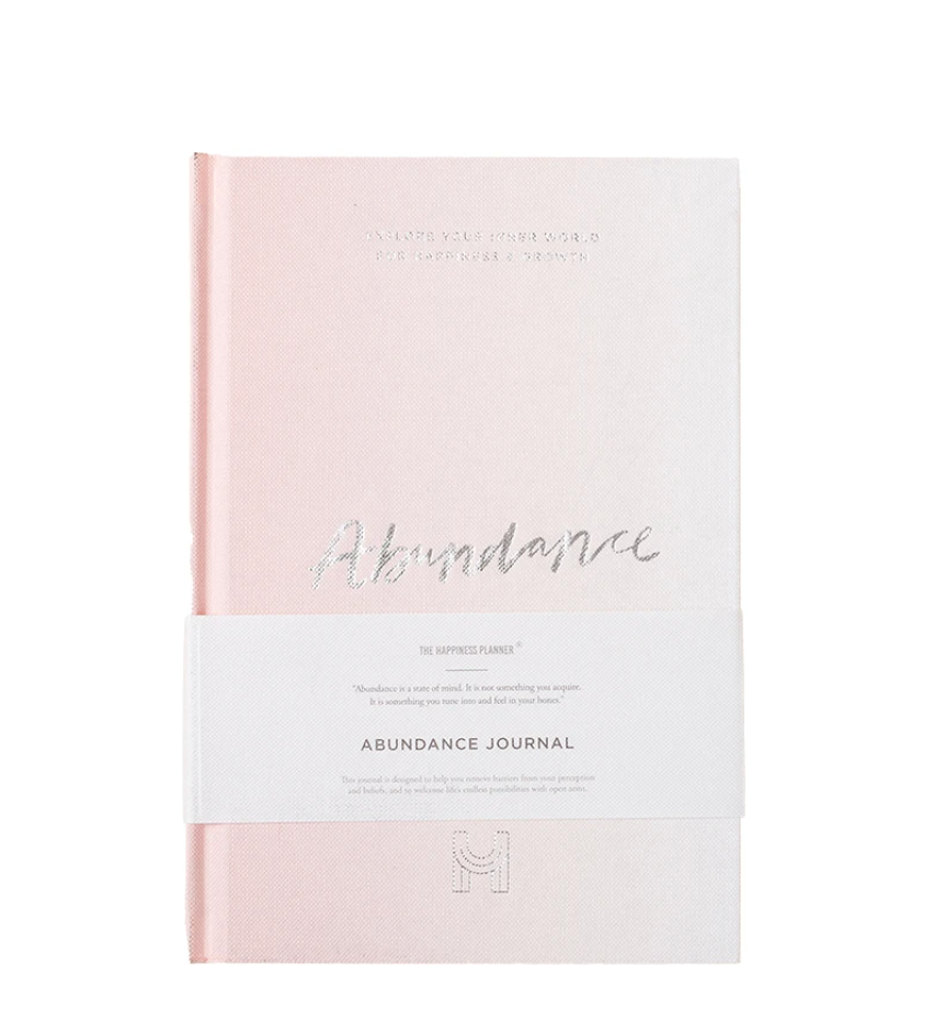 The Happiness Planner Abundance Journal $20
