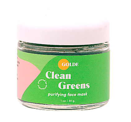 Golde Clean Greens Face Mask $34