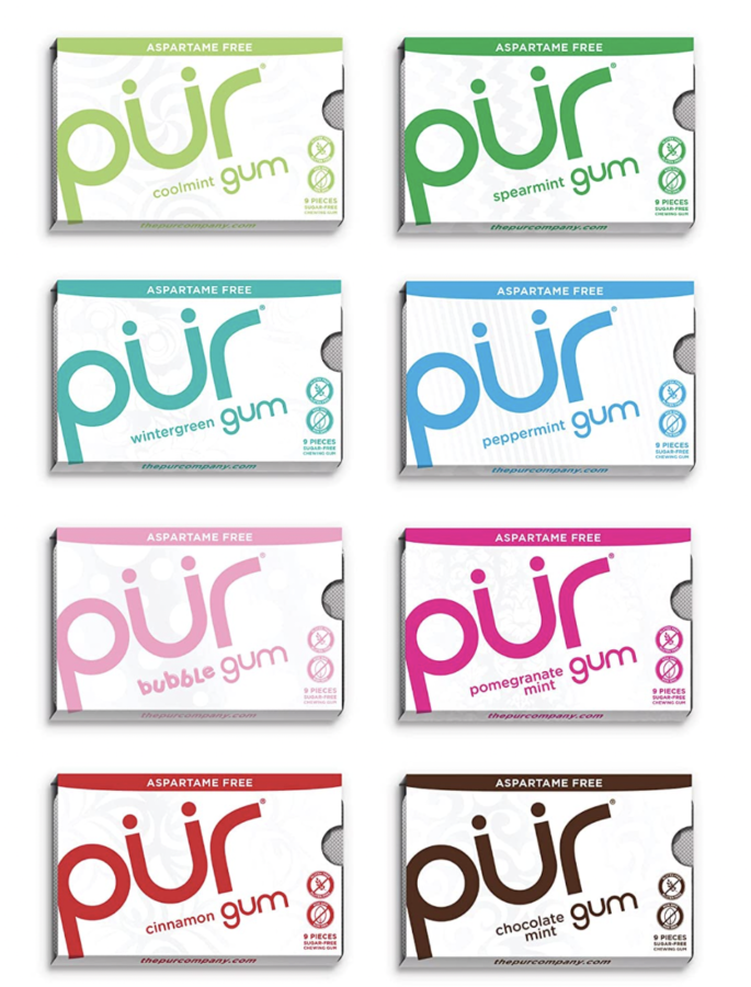 PUR 100% Xylitol Chewing Gum $14