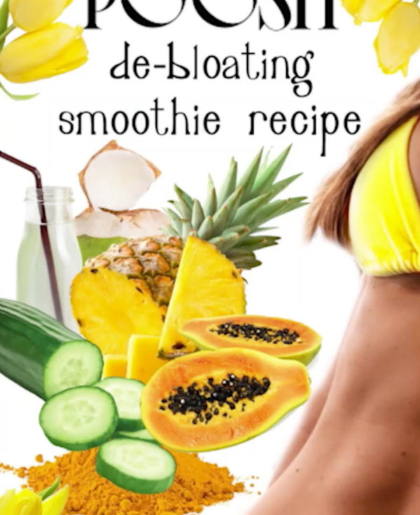 How to Make a  DE-BLOATING SMOOTHIE