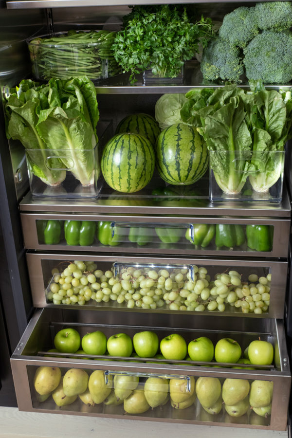 Kris Jenner refrigerator long view with closer look