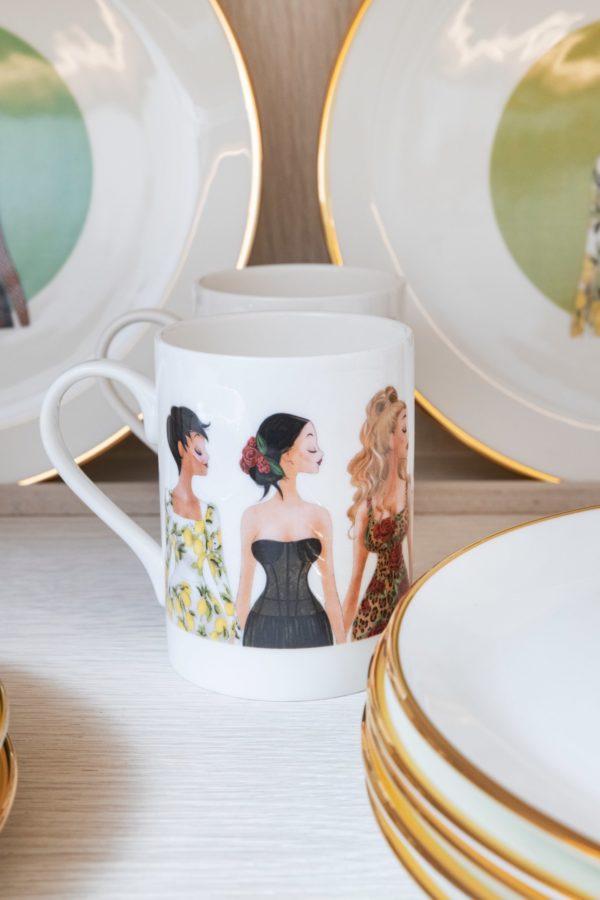 Kris Jenner Dish Closet custom cup