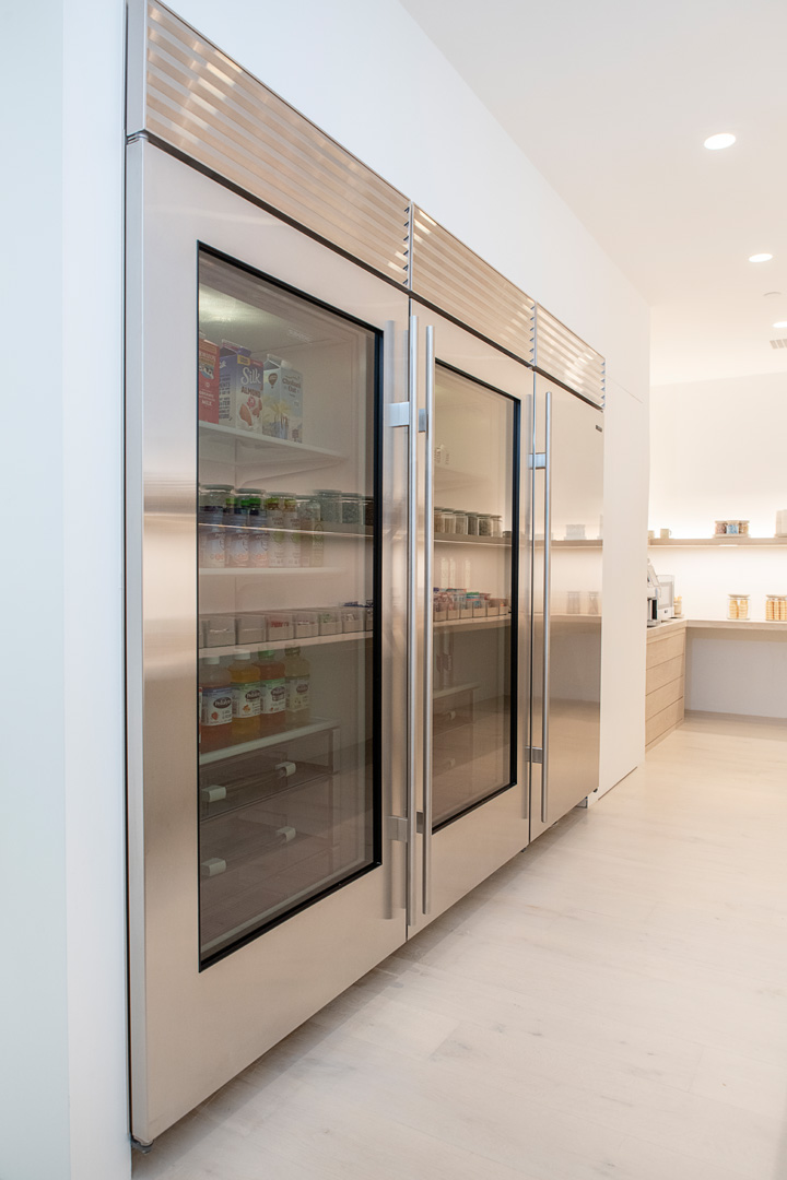 kim kardashian&#8217;s fridge in new pantry
