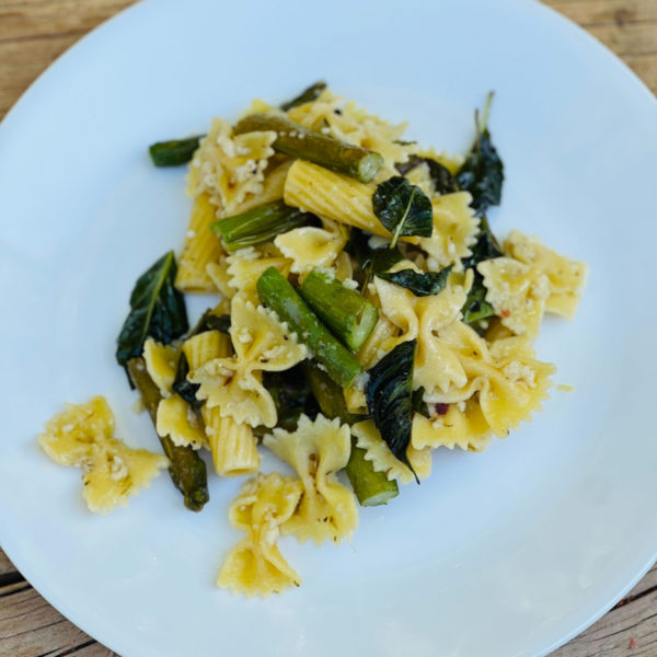 Go to article Lemon Asparagus Pasta Recipe