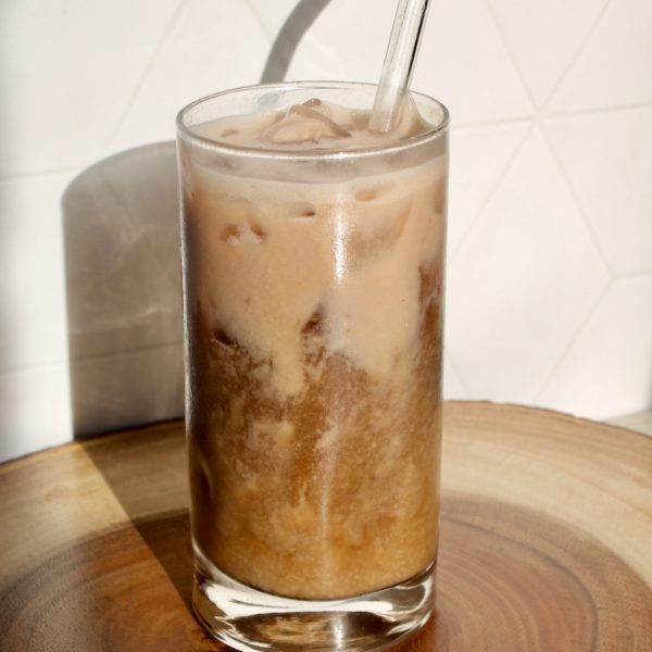 Strawberry Oat Milk Iced Coffee Recipe
