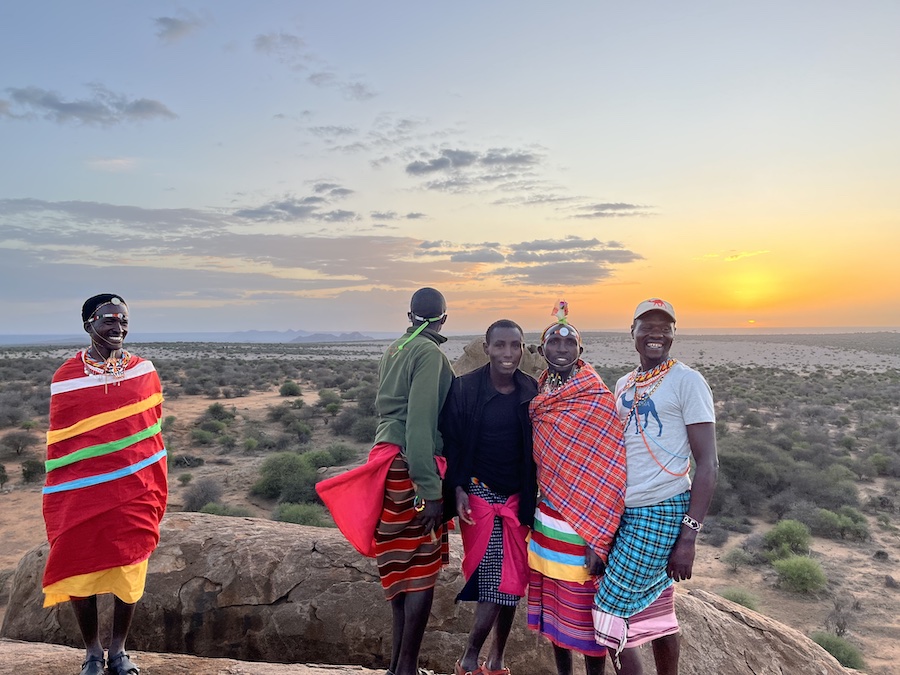 samburu tribe walking safari
