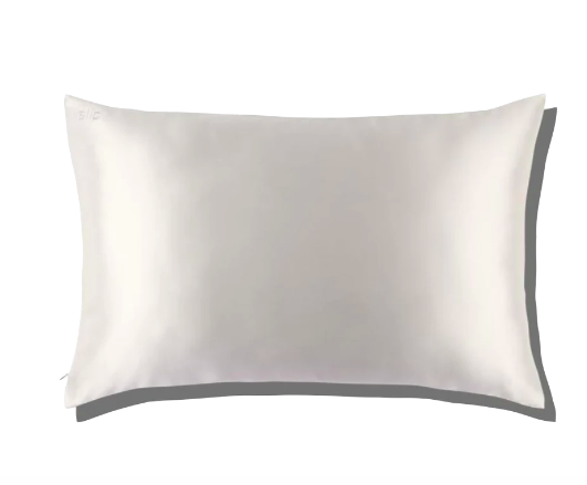 Slip Silk White Queen Zippered Pillowcase $89
