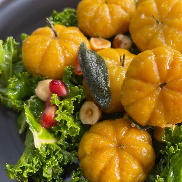 Go to article Vegan, Gluten-Free Pumpkin Gnocchi with Sage and Hazelnuts