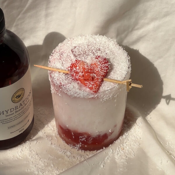 Goes to article Cupid’s Strawberries and Cream Hydrating Mocktail