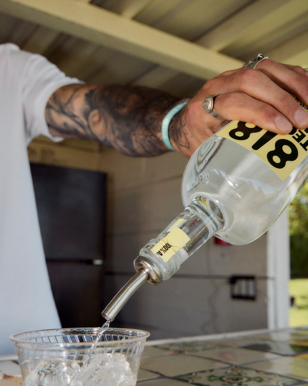 pouring tequila 818