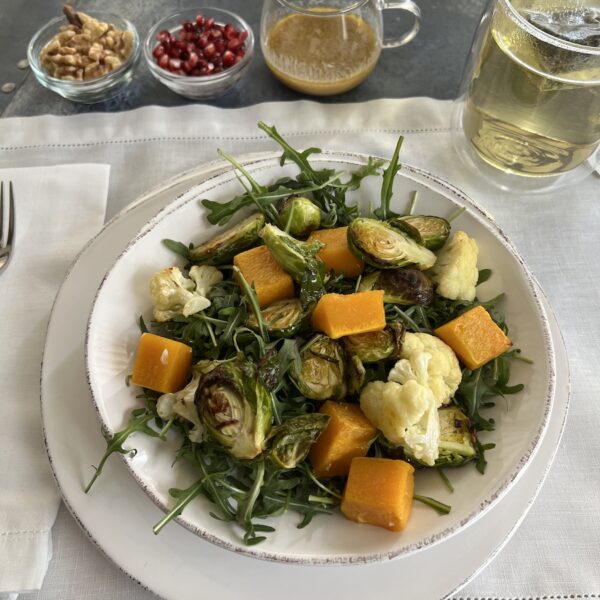 Goes to article Kourt’s Roasted Butternut Squash Salad Recipe