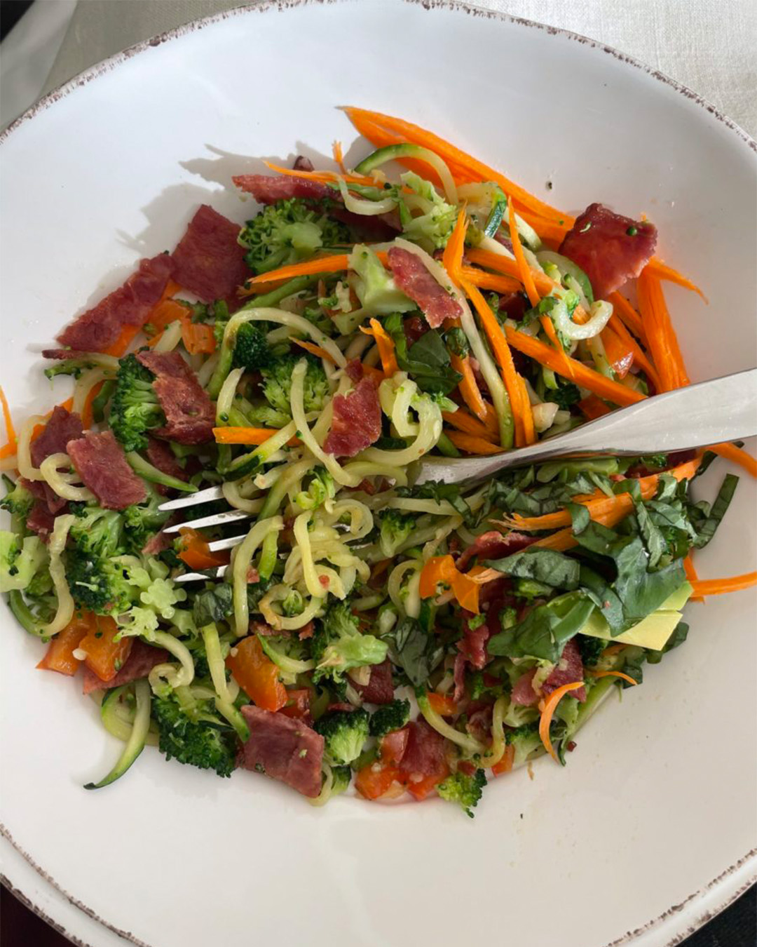 Kourt&#8217;s Zoodle Lunch Recipe