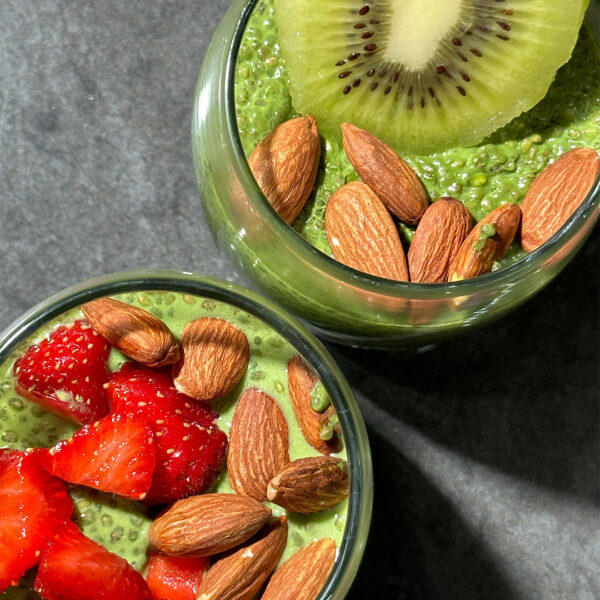 Goes to article Creamy Matcha Chia Seed Pudding
