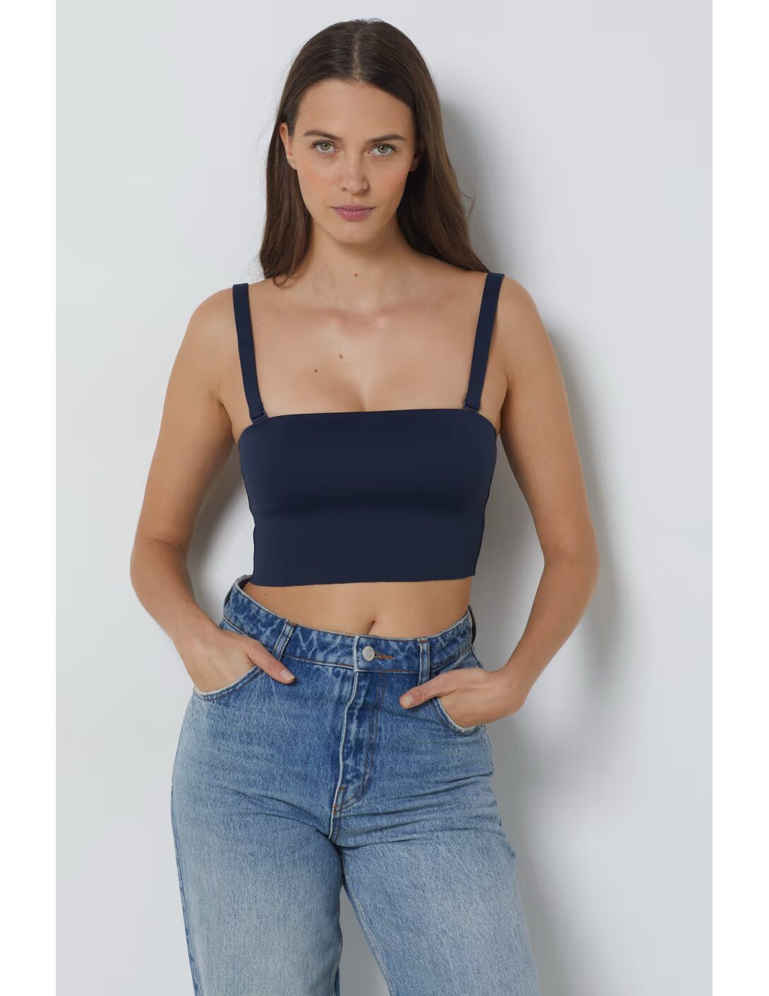 Bra hack for halter tops when you still need a little lift