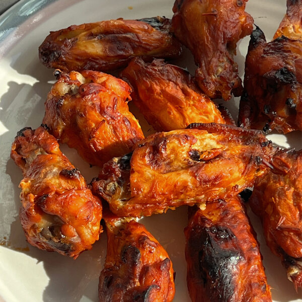 Baked Harissa Chicken Wings