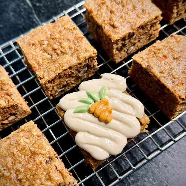 Goes to article Carrot Cake Bars Recipe
