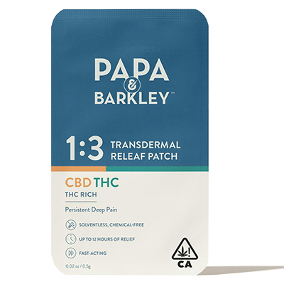 Papa and Barkley Releaf Patch