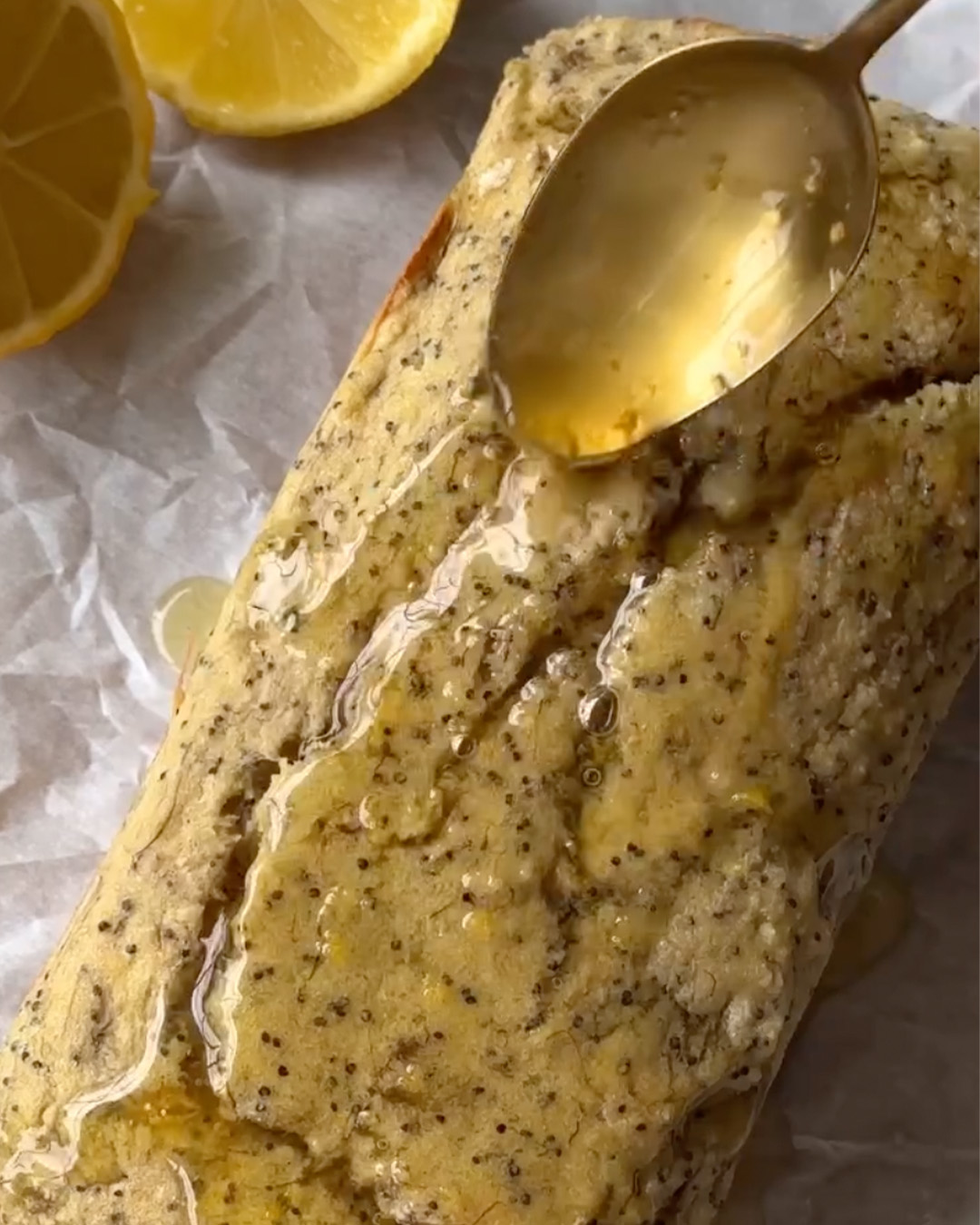 Lemon Poppyseed Banana Bread