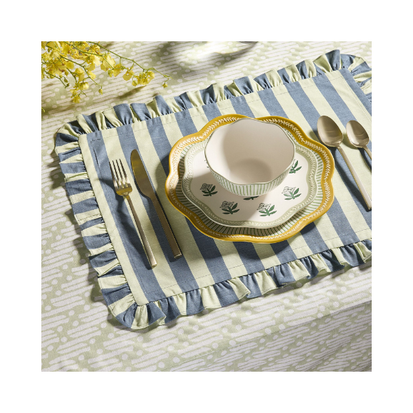 Wide Stripe Cotton Placemats $60