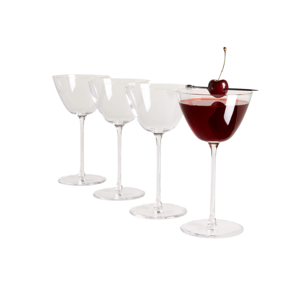 Shop Crate & Barrel Borough Martini Glass (Set of 4)