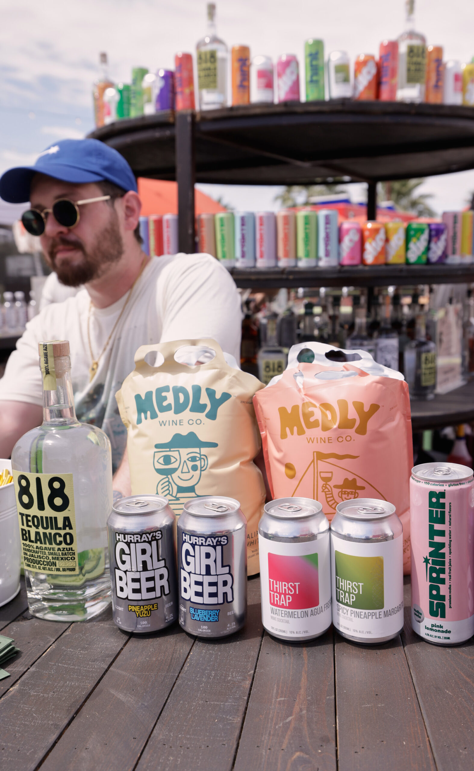 girl beer camp poosh drinks