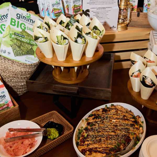 Salmon Sushi Bake
