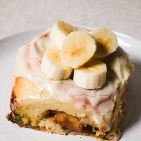 Banana Nut Cinnamon Rolls