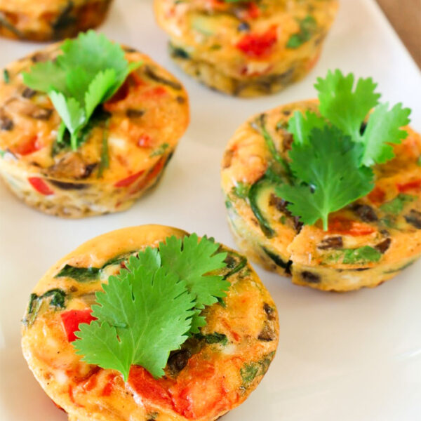High-Protein Bite-Size Frittata Muffins