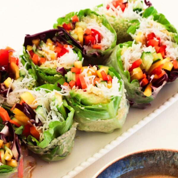 Fiber-Packed Veggie Spring Rolls