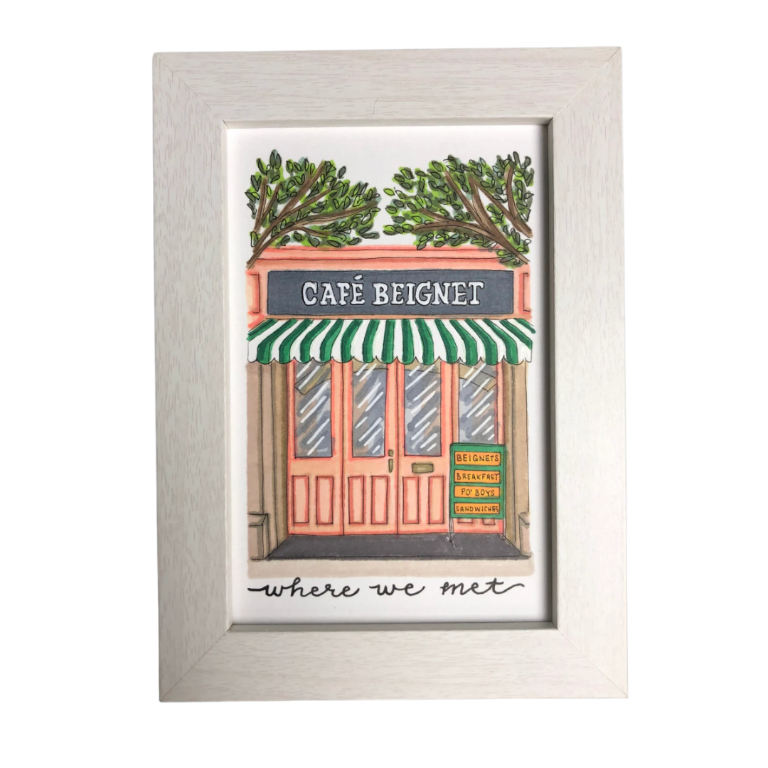 Shop Custom First Date Illustration 