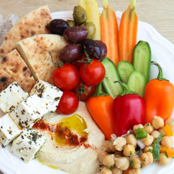 The Pretty Little Hummus Plate