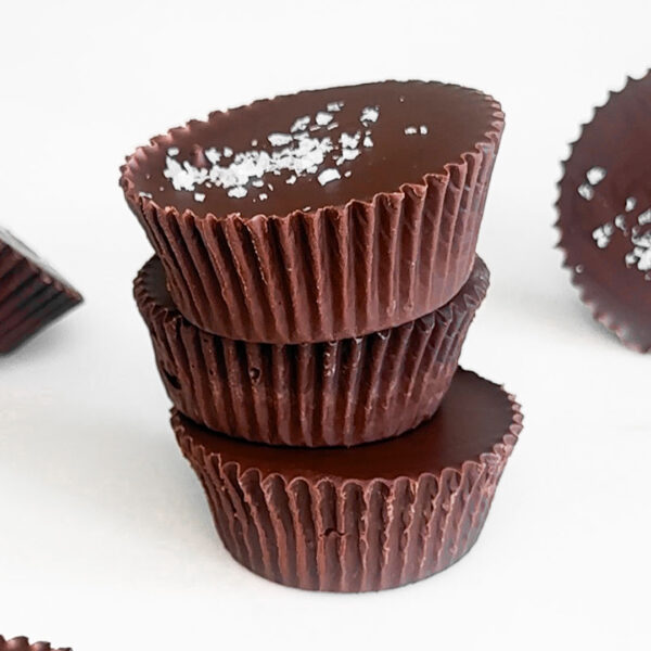 Chocolate Date Caramel Cups